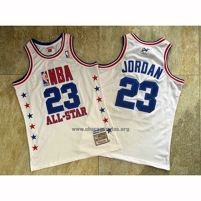 Camiseta All Star 2003 Michael Jordan NO 23 Blanco